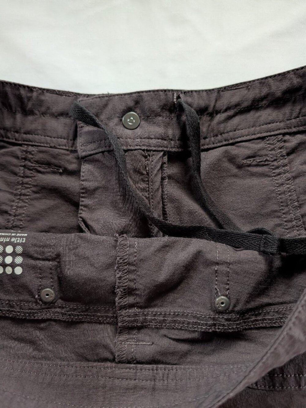 Title Nine Women's Big B Hiking Shorts, Sz 12, Brown - Picture 6 of 6